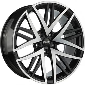 CMS B1 Gloss Black  Polished 8×18 5/112 ET40 B57.1