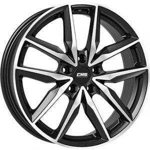 CMS C28 Gloss Black  Polished 7.5×19 5/114 ET50 B67.1