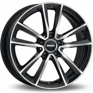 MAK Bremen Black Machined Face 7.5×17 5/112 ET47.5 B66.6