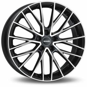 MAK Speciale-D Black Machined Face 10×22 5/112 ET12 B66.5