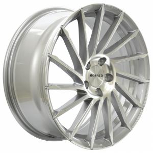 Monaco Turbine Gray Polished 8×18 5/112 ET45 B66.5