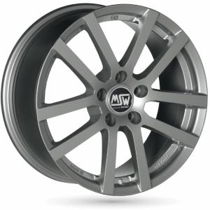 MSW 22 Grey Silver 6.5×16 4/100 ET37 B63.3