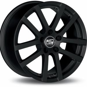 MSW 22 Matt Black 6×15 4/100 ET35 B63.3