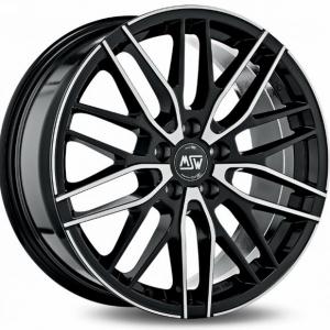 MSW 72 Black Machined Face 8×18 5/114.3 ET34 B73.1