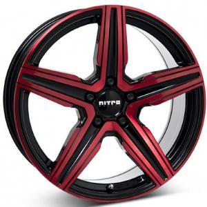 Nitro Spark Gloss Black Red 8.5×20 5/112 ET45 B66.5