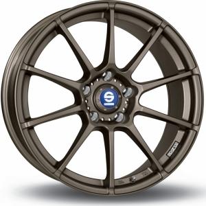 Läs mer om Sparco Assetto Gara Matt Bronze 7x17 4/100 ET42 B63.3