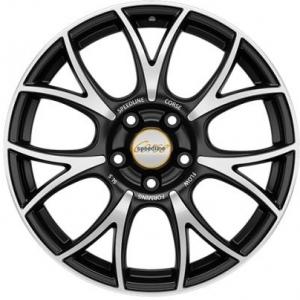 Speedline SL5 Vincitore Matt Black Polished 7.5×18 5/114.3 ET40 B82