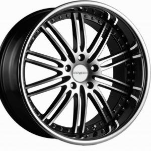 Vertini Hennessey Black Polished Inox Lip 9.5×19 5/120 ET33 B72.6