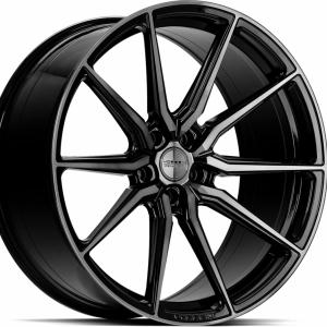 Vossen HF3 Double Tinted Gloss Black 10.5x20 5/112 ET30 B66.6