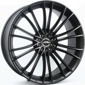 Inter Action Anniversary Matt Black 7.5×17 5/105-5/115 ET40 B73.1