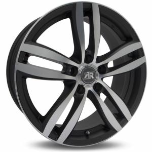 Läs mer om Racer Target Black Machined Face 6.5x16 5/108 ET47.5 B63.4