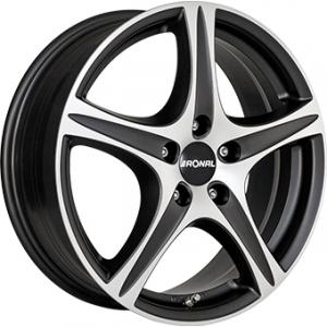 Läs mer om RONAL R56 Dull Black Polished 6x15 5/100 ET38 B57.1