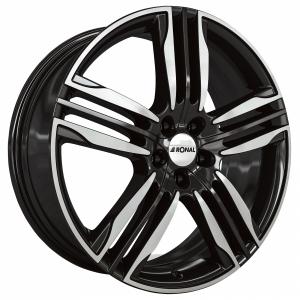 Läs mer om RONAL R58 Black Polished 10x22 5/120 ET40 B82